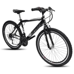 ATILA - Bicicleta todo Terreno para hombre Rin 26 18 cambios negro