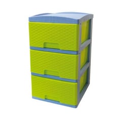 COLPLAST - Practimueble pequeño x3 Verde Limón