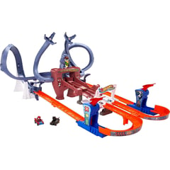 DISNEY - Pista Hot Wheels Circuito Racerverse Spider-Man Web Slinging