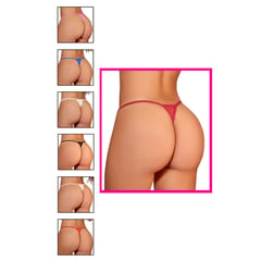 BESAME - Paquete Tanga Brasilera Graduable Pack X 7