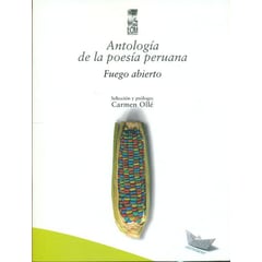 LOM EDICIONES - Libro Antologia De La Poesia Peruana. Fuego Abierto