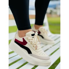 EVEGONZ - Tenis Casual Mujer Calzado Plano Cómodo Tenis Confort Informal