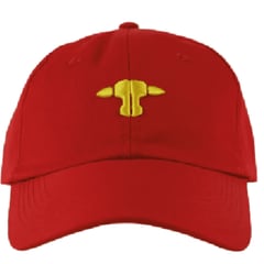 JUAN BECERRA BELTS - Gorra Juan Becerra Rojo Amarillo