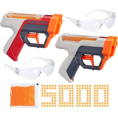 NERF NIÑAS - Lanzador Nerf Pro De Doble Empuñadura Gelfire Dual Wield