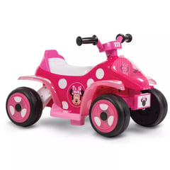 DISNEY - Vehículo Montable Huffy 6V Minnie cuádruple