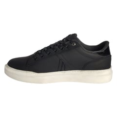 CALZADO CON ALTURA MONSERRATE - Tenis en CUERO para hombre marca Monserrate Ref Mulato color Negro