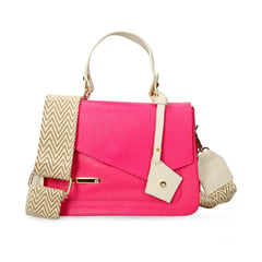 BATA - Cartera Fucsia Farah F Mujer