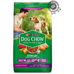 DOG CHOW - LONGEVIDAD ADULTOS 7+ SIN COLORANTES