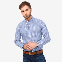 RALPH LAUREN - Camisa Hombre Manga Larga Custom Slim de Polo