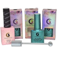 GENERICO - Esmalte Uñas Efecto Ojo De Gato 12d + Iman 5pzs