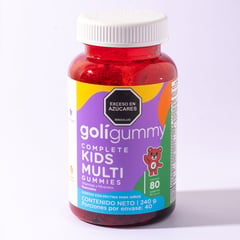 GOLIGUMMY - Gomitas para niños Multi Goli x 80unidades