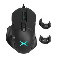 DELUX - Mouse Gamer Inalámbrico Recargable M629 RGB 16000DPI