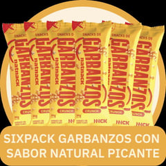 GENERICO - Natnack Garbanzo Picante 6pack