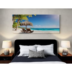 TAYRONA STORE - Cuadro En Lienzo Para Habitaciones Playa 102 150x60cm