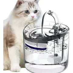 GENERICO - Fuente Automática De Agua Con Filtro y Sensor Gatos y Perros