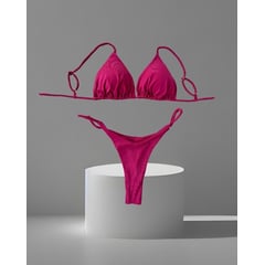GENERICO - Vestido de baño Conjunto de Bikini Dos piezas Bikini Hilo Ajustable