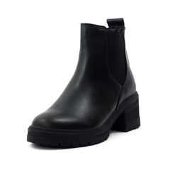 VIAR - Botines Cuero Mujer Chelsy Negro