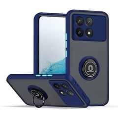 GENERICO - Funda Estuche Anti Golpes Mate Compatible Xiaomi Poco X6 Pro 5G Azul