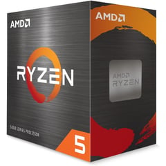 AMD - Ryzen™ 5 5500 Procesador de escritorio desbloqueado de 6 núcleos