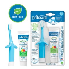 DR BROWNS - Crema+Cepillo de Dientes Para Bebe