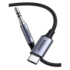 UGREEN - Cable Adaptador Auxiliar USB-C Jack 3.5 mm Audio Estéreo 0.5 m