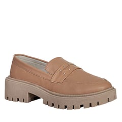 FRATTINI - Mocasin de Mujer marca en Color CAMEL  MOCASIN 660