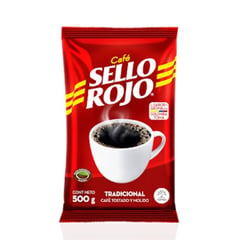 SELLO ROJO - Café Tradicional X 500g