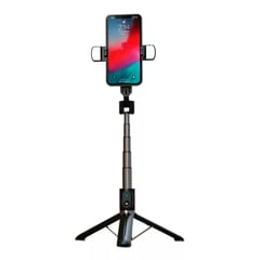 IGOMA - Monopod Selfie Tripode Luz Led 3 En 1 Mp-21 Celular