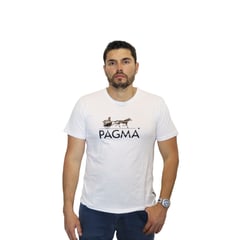 PAGMA - Camiseta básica estampada