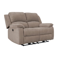 ELITE LIVING - SOFA RECLINABLE 2 PTOS ELÉCTRICO BROOKLYN CAMEL