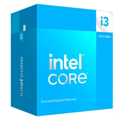 INTEL - Procesador Core i3-14100F LGA1700