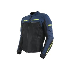 PIGMALION - Chaqueta Proteccion Para Moto Genesis Pro Verano Azul Hombre