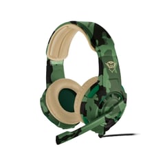 TRUST - Diadema Gamer GXT 310C PC PS4 Xbox One - Verde Camuflado