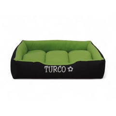 GENERICO - Cama Para Perros y Gatos Personalizada 80 x 60 cm Verde