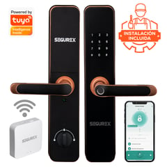 SEGUREX - KIT Cerradura Inteligente H7B Cobre + WiFi + Instalación