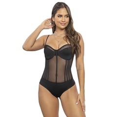 ATYPICAL - Body Mujer Negro 7168