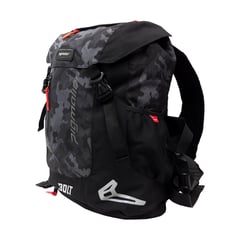 PIGMALION - Morral Portacasco Impermeable Para Moto Camo