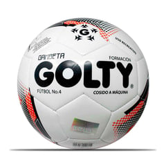 GOLTY - Balón Fútbol Golty Fundamentacion Gambeta No. 4-Blanco