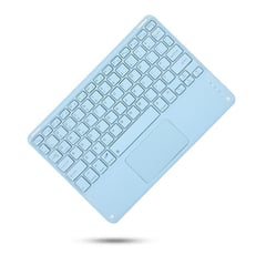 EPIK - Teclado + Mouse Touchpad Bluetooth Para Pc Tablet Celular TV Azul