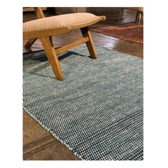 GENERICO - Alfombra Champiñon Azul IC13432 2.80 x 3.65 m