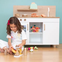 SUPI KIDS FURNITURE - SUPI KITCHEN S COCINITA PEQUEÑA COLOR BLANCO