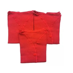 MUNDO BEBE - Camisetas X3 Pac Bayetilla Bebé Camisa Roja Cálida Balletiya