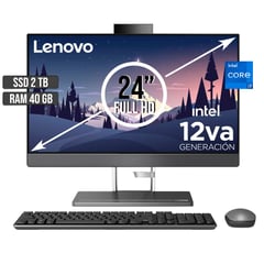 LENOVO - TODO EN UNO INTEL CORE I7-12700H SSD 2TB RAM 40GB LED 24 FULL HD