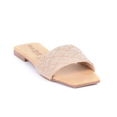 PRICE SHOES - Price Shoes Sandalias Planas Para Mujeres 902C1059OROROSA