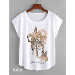 ISMI - Blusa De Moda Para Mujer Manga corta Estilo Infinito