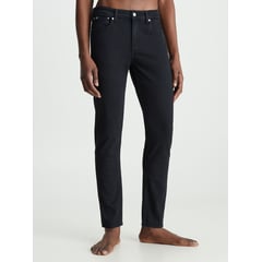 CALVIN KLEIN - Jean Negro Slim Cónico