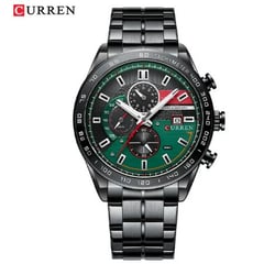 CURREN - RELOJ ORIGINAL 8410 NEGRO-VERDE