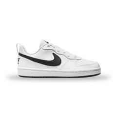 NIKE - Tenis Court Borough Niños-Blanco