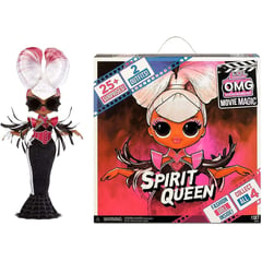 MGA ENTERTAINMENT - Muñeca lol Surprise OMG Movie Magic Spirit Queen