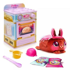 MOOSE TOYS - Juego de Horno Mágico Cookeez Makery con peluche Café